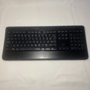 Logitech K800 Illuminated Wireless Keyboard **FOR PARTS** No Dongle See Desc